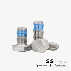 Anti-pendulum Shockpoint Glueing Hexagon Head Screws(DIN933/ISO4017)