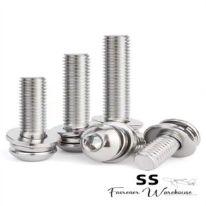 Hexagon socket button head screws，Single Coil Spring Lock Washer And Plain Washer Assemblies-ISO7380