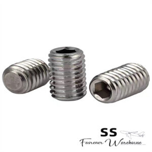 Hexagon Socket Set Screws With Flat Point-DIN913