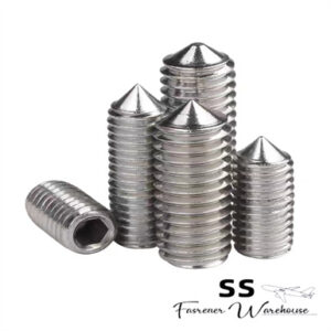 Hexagon Socket Set Screws With Cone Point-DIN914