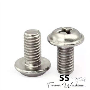 Cross Recessed Pan Head Screws With Collar-DIN967