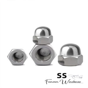 Hexagon Domed Cap Nuts, High Type-DIN1587