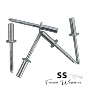 Closed End Blind Rivets With Break Pull Mandrel And Protruding Head – St/St-ISO15976