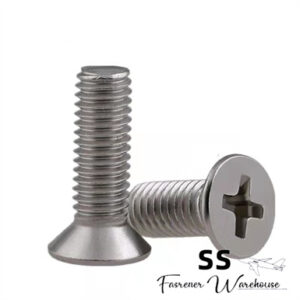 Countersunk Flat Head Screws with Type H or Type Z Cross Recess-ISO7046 / DIN965