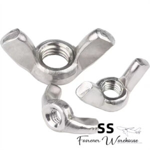 Wing nuts edged wings-DIN314